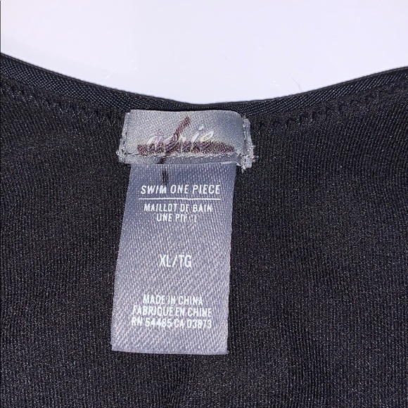 Aerie Super Scoop Black One Piece Swimsuit XL - Picture 9 of 10